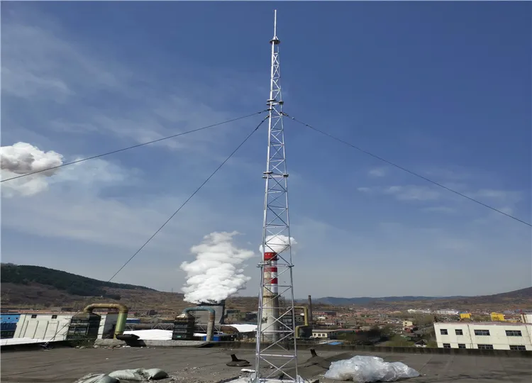 10米避雷塔图片