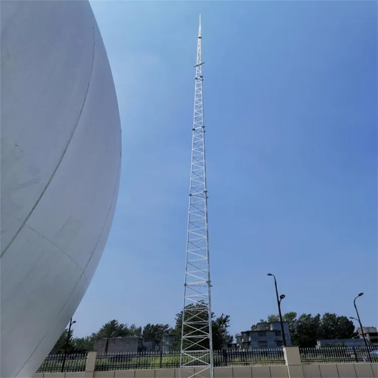 10米楼顶避雷塔定制