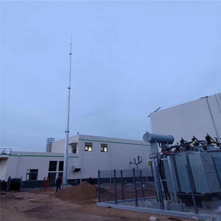 11米环形钢管杆避雷