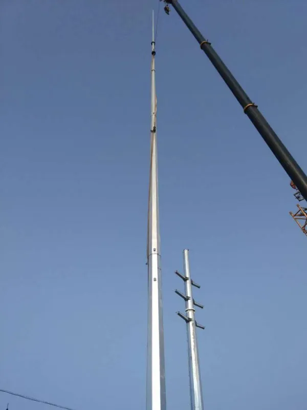 120米楼顶避雷塔厂