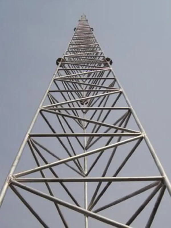 120米楼顶避雷塔生