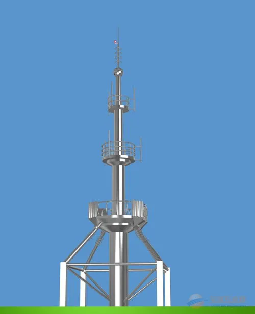 12米楼顶避雷塔