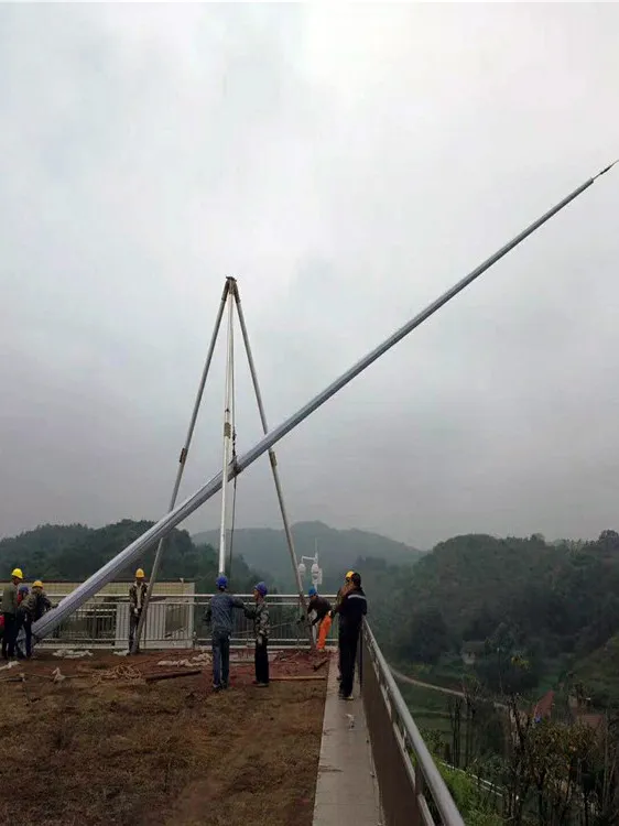 12米楼顶避雷塔规格