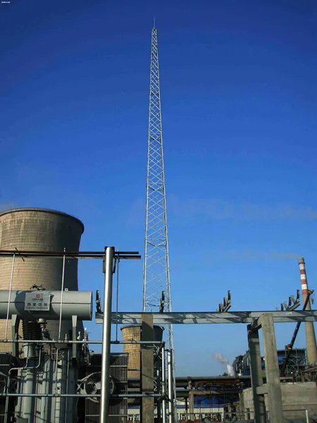 12米楼顶避雷塔生产