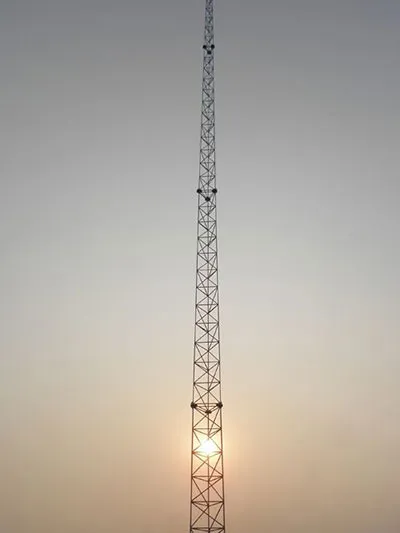 12米煤矿避雷塔生产