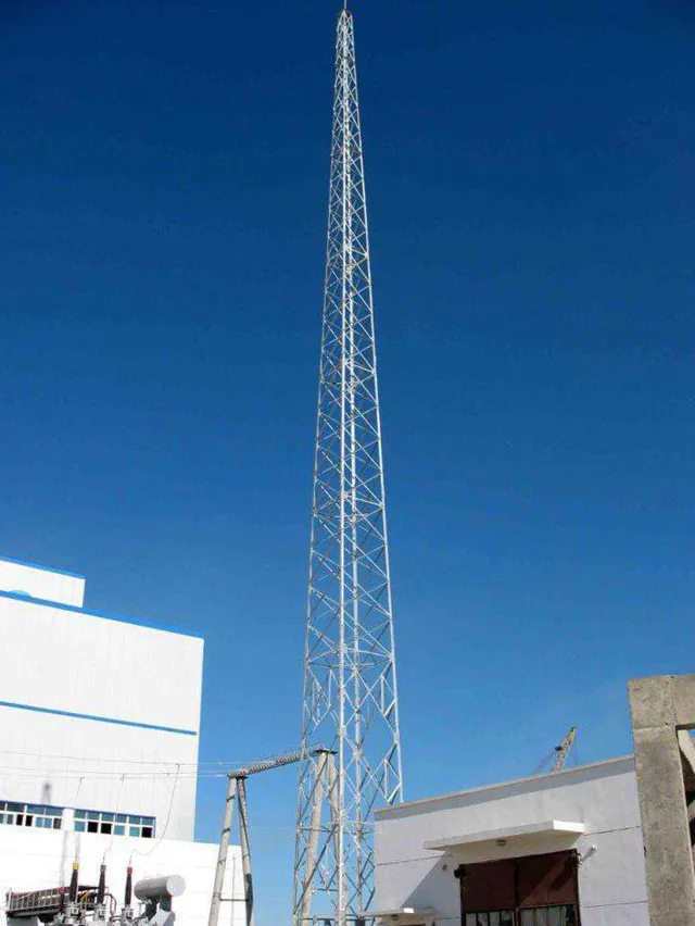 14米圆钢避雷塔定制