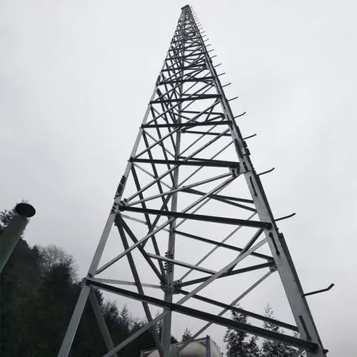 15米避雷塔的施工步