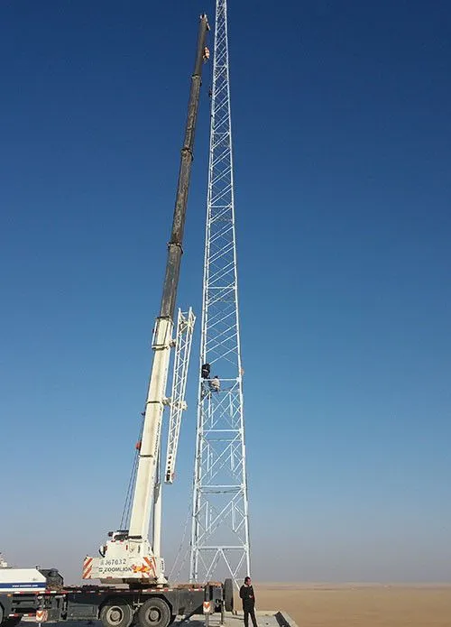 15米避雷线塔生产基