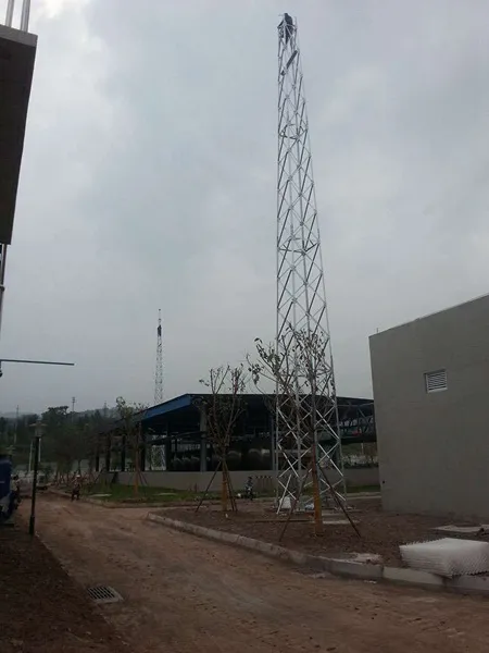 山区信号塔有避雷针吗