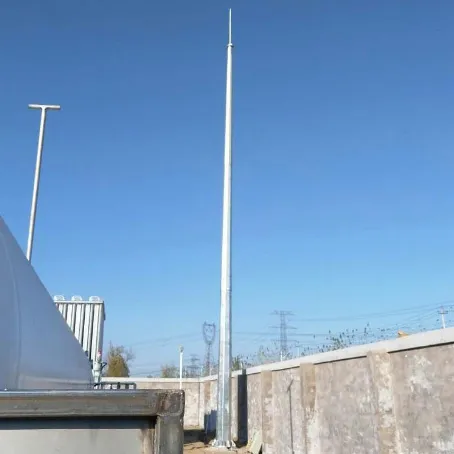 gjt三柱圆钢避雷塔定制