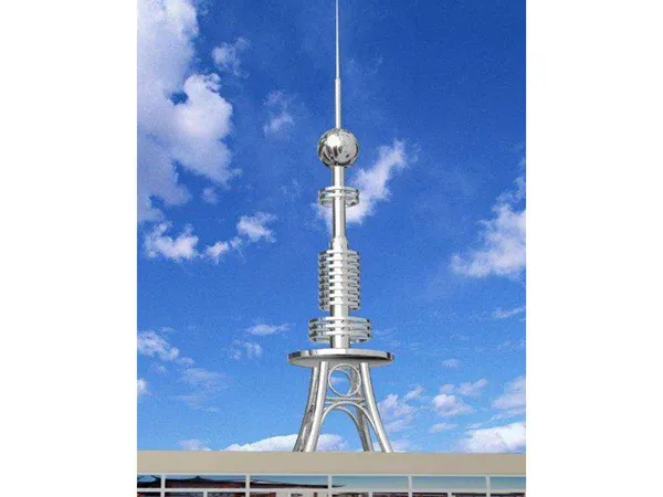 十米高避雷塔怎么做