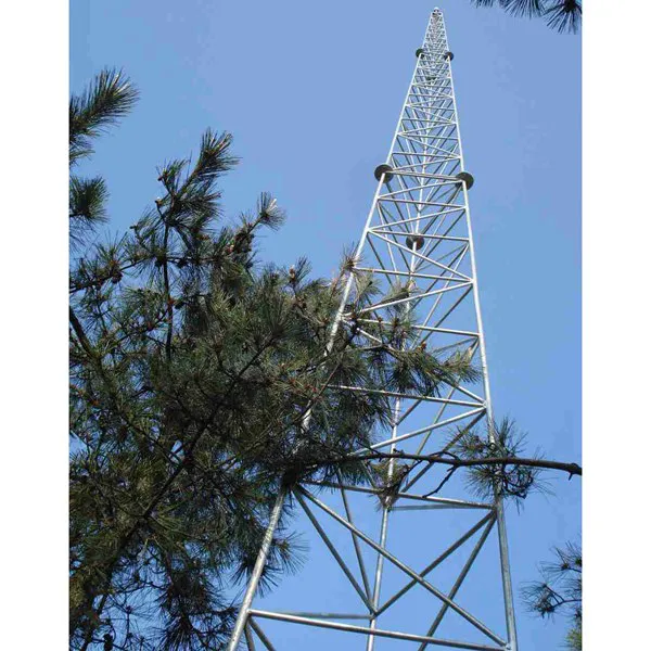 诸城不锈钢四角形避雷塔厂家