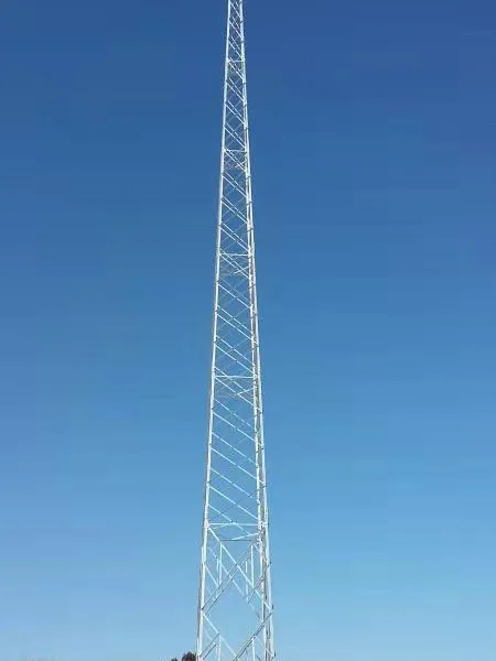 冷却式四角形避雷塔安装