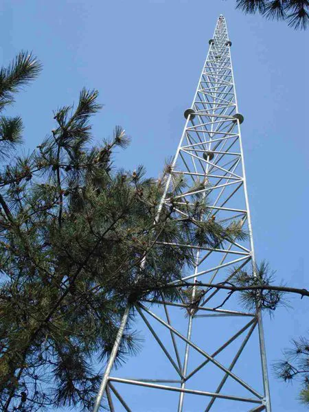 冷却式四角形避雷塔检测