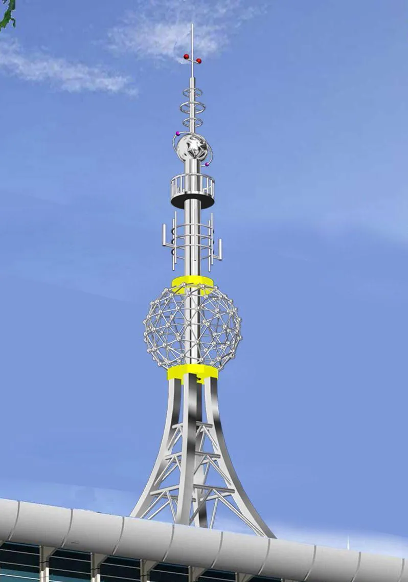 广东楼顶避雷塔厂