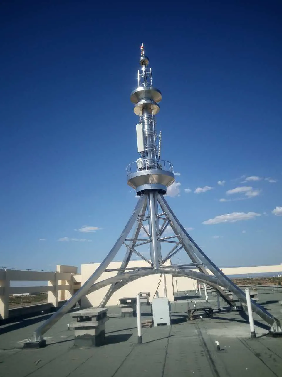 山西24米楼顶避雷塔生产基地