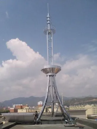青海楼顶避雷塔搬迁