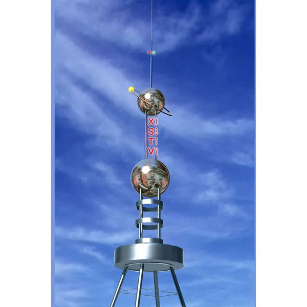 东北5米楼顶避雷塔厂家