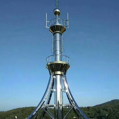 甘肃24米楼顶避雷塔