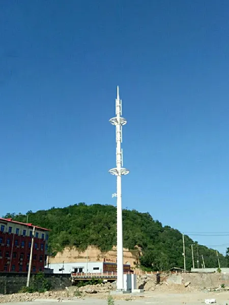小区楼顶的4g通讯塔