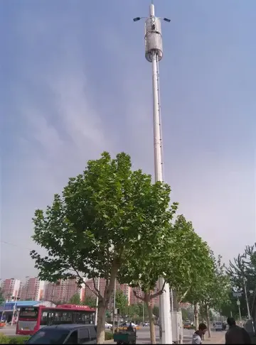 辽源单管通信塔