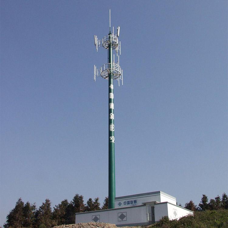 通讯塔跟避雷针