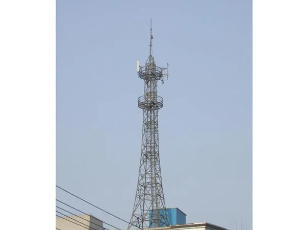 单根信号塔底座施工