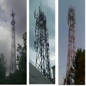 内蒙古通信单管塔