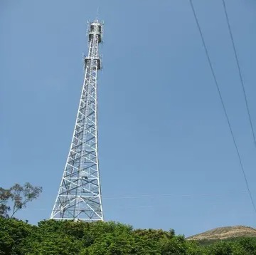 通讯塔钢构制造热镀锌
