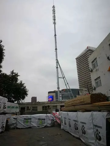 通讯塔法兰拼接