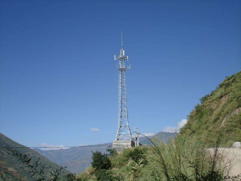 35米通信单管通信塔