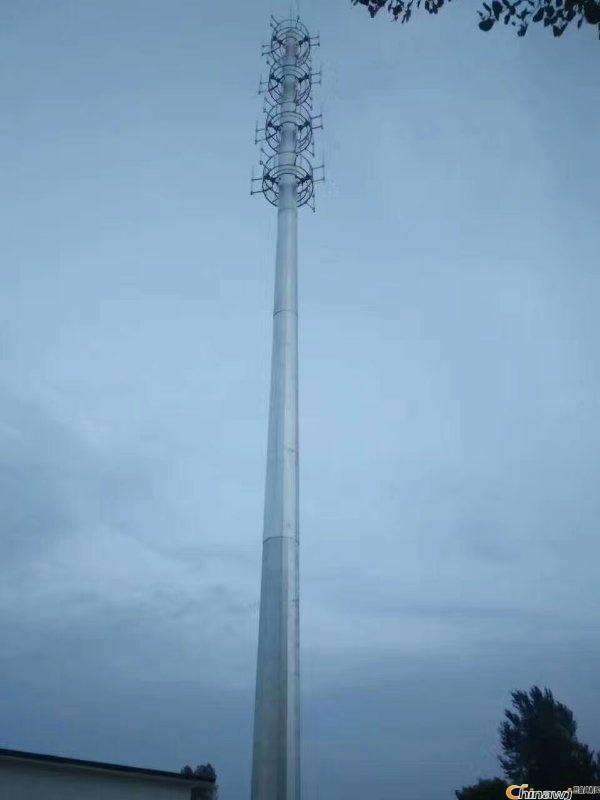 35米单管通信塔基础施工方法