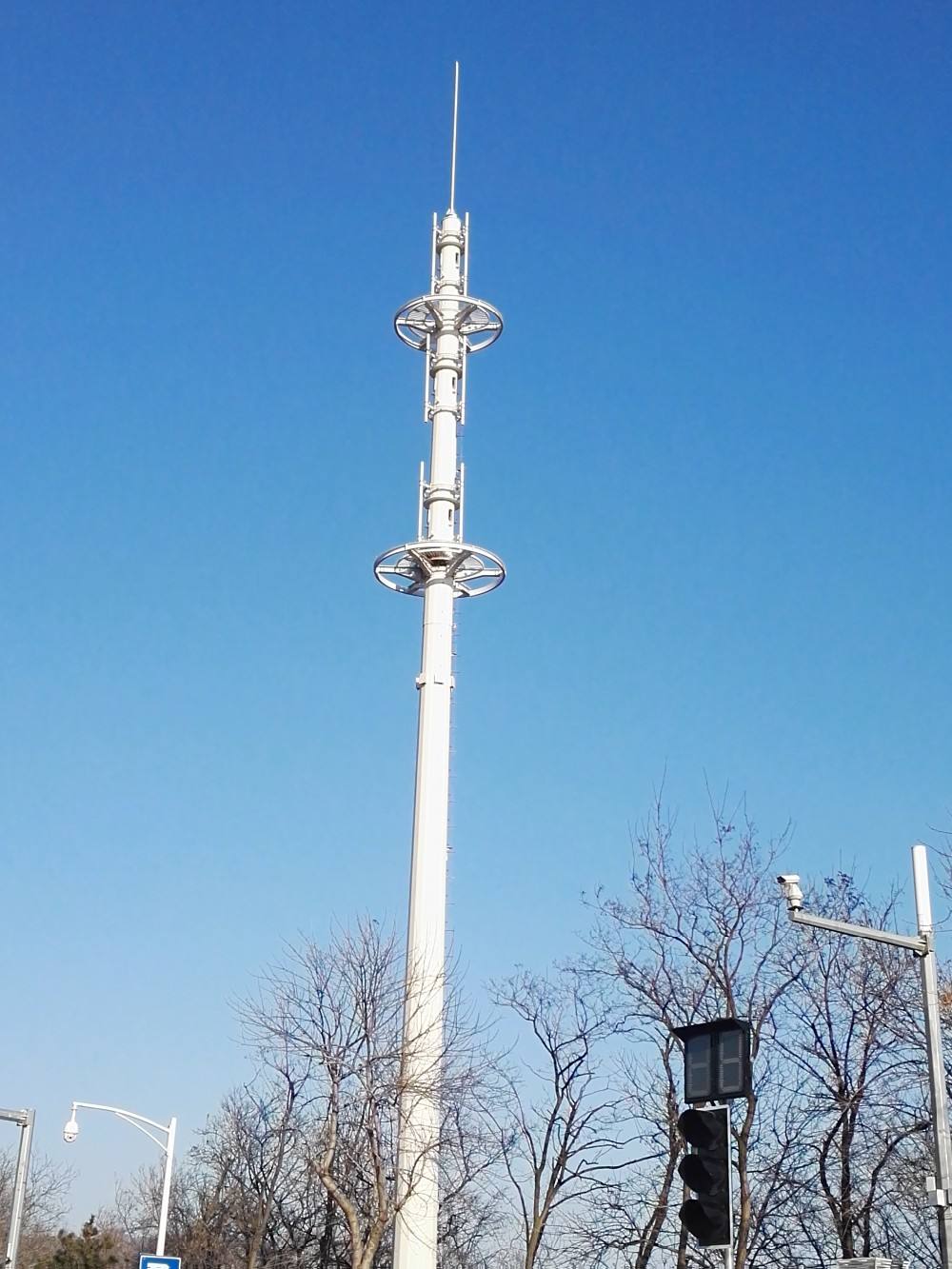 30米通信塔安装