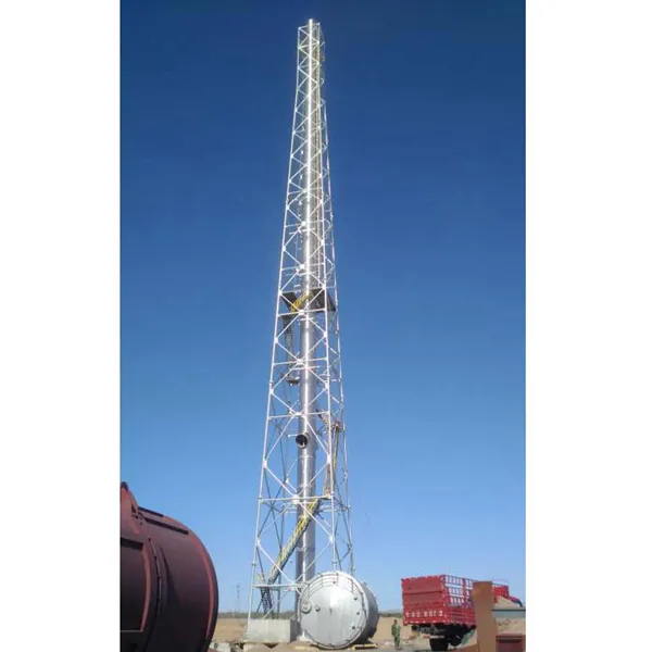 120吨燃气锅炉烟筒塔生产厂家