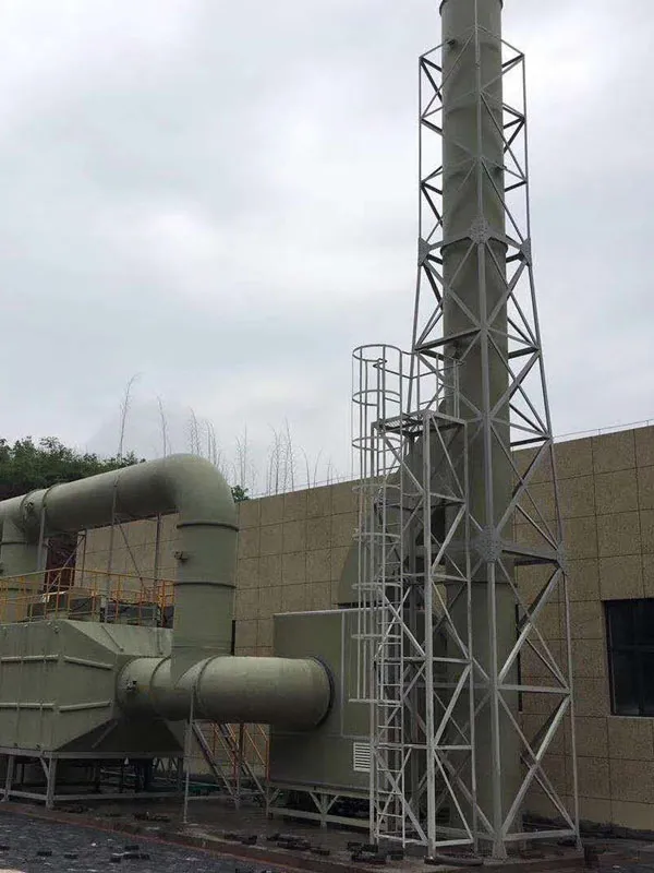 钢烟囱塔架