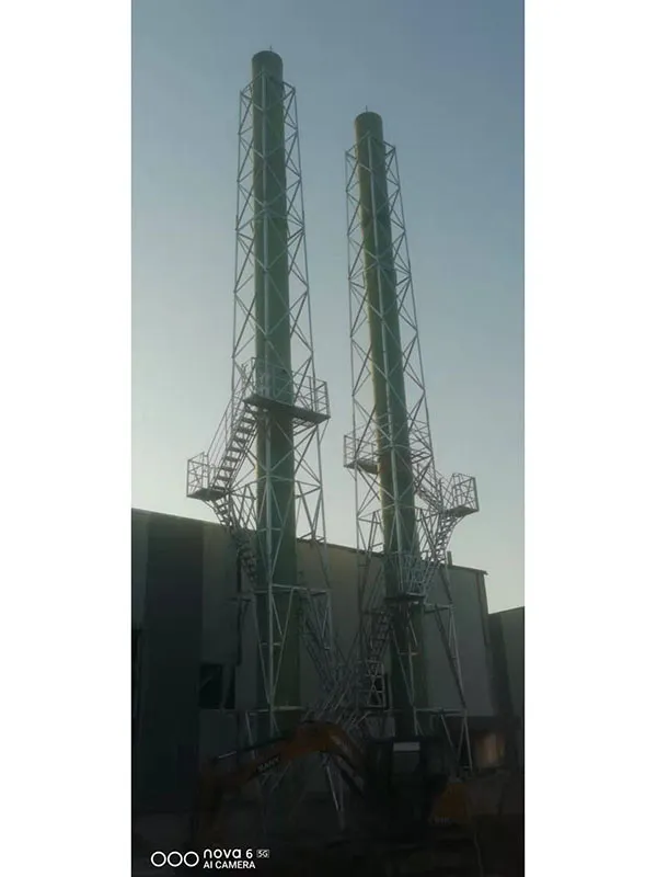 钢烟囱塔架图集