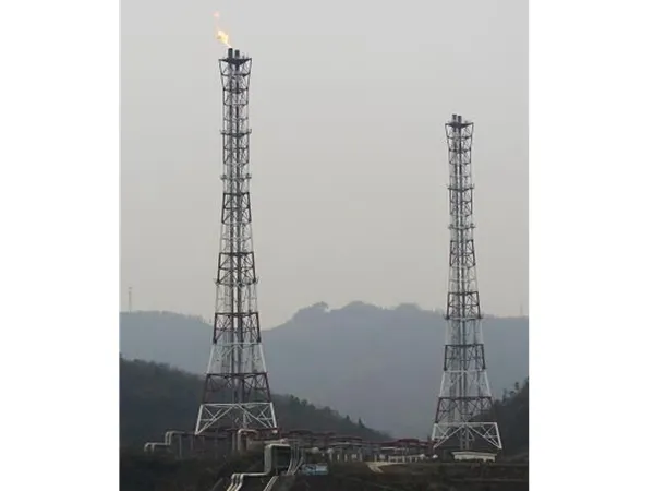 高压线跨江烟囱塔爆破拆除方案