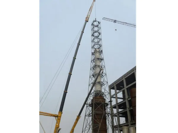 锅炉烟囱塔架计算书