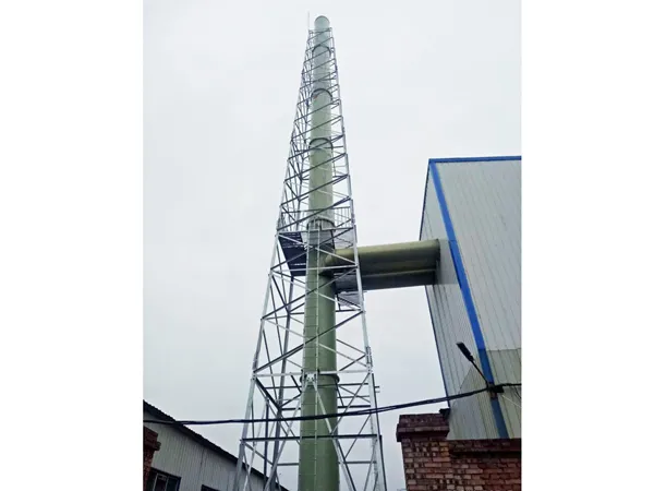 某地小型77米烟囱塔架