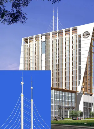 不锈钢工艺装饰塔