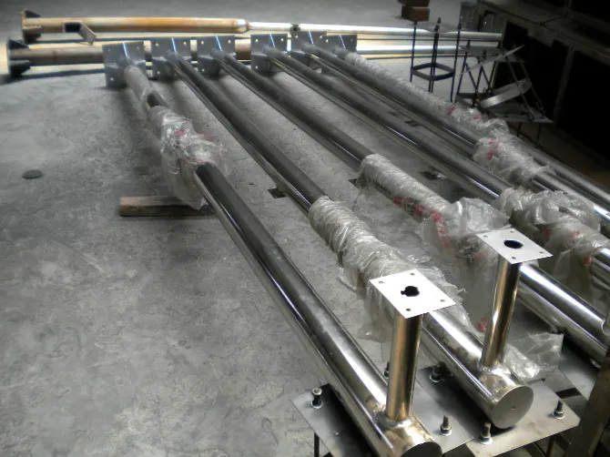 不锈钢监控立杆_监控