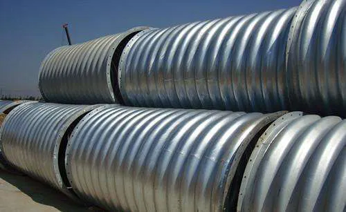 公路镀锌钢波纹涵管