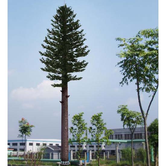 公园仿生树避雷塔检测