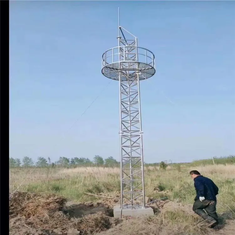 10米角钢监控塔厂家