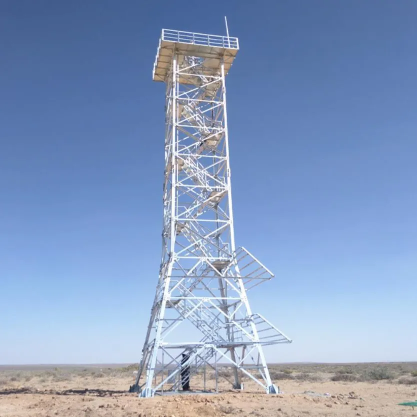 10米角钢监控塔定制