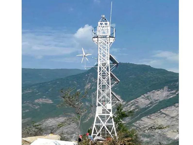 10米角钢监控塔规格