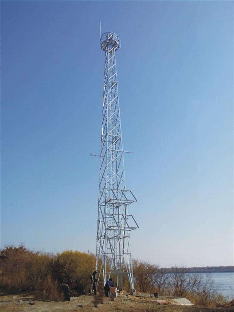 50米角钢监控塔