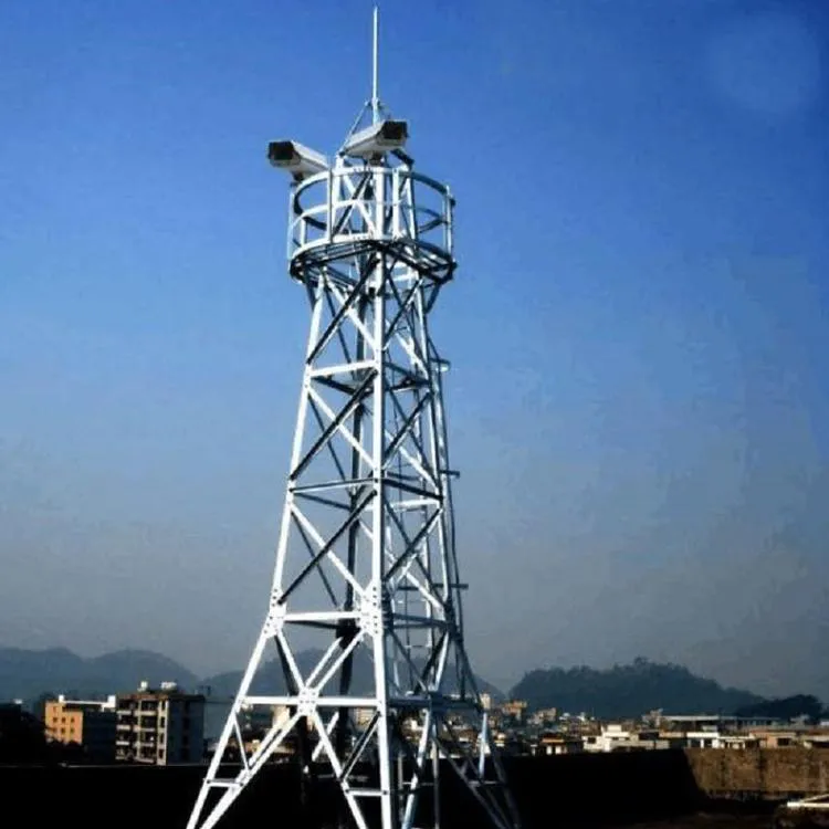 5米角钢监控塔生产厂家，5米角钢监控塔生产基地