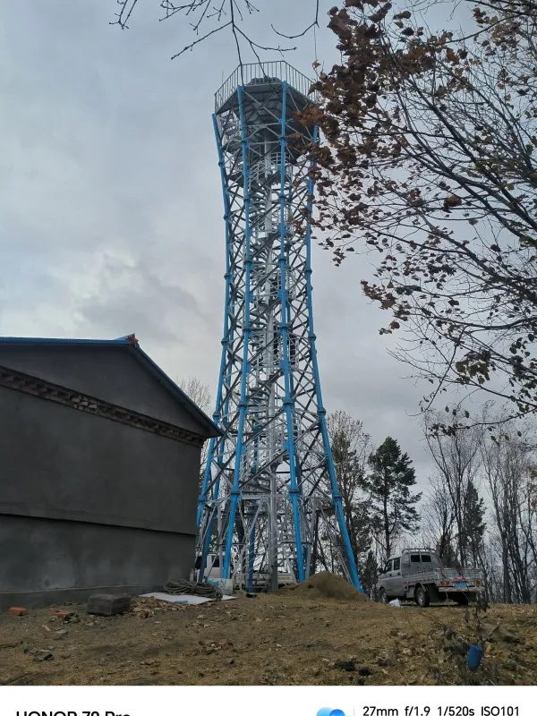 黑龙江桦南县21米观光瞭望塔