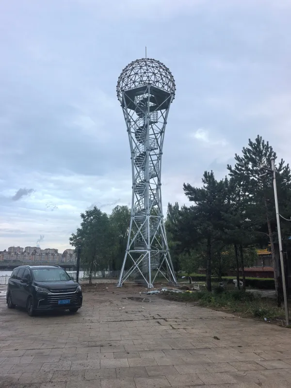 山西朔州市六柱24米观光瞭望塔